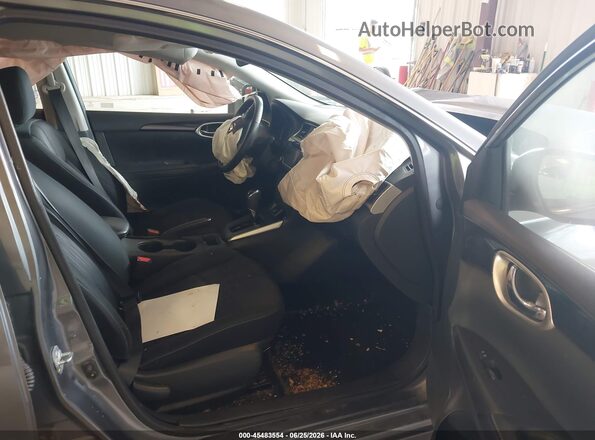 3N1AB7AP7JL655038 2018 NISSAN SENTRA Gray წინა სალონის ხედი