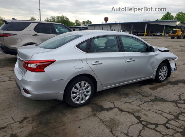 3N1AB7AP7JY219924 2018 NISSAN SENTRA Silver Trasero derecho