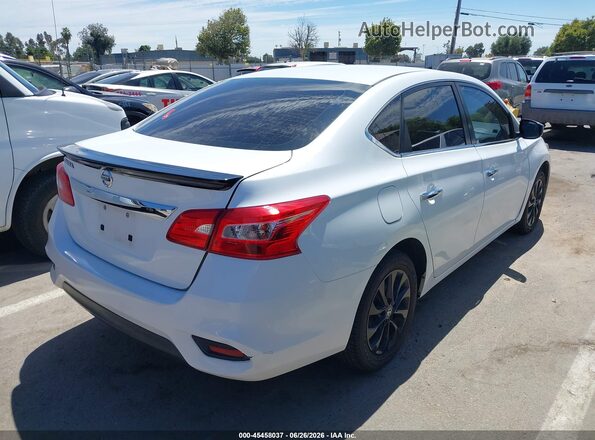 3N1AB7AP7JY249277 2018 NISSAN SENTRA White Задня права чверть
