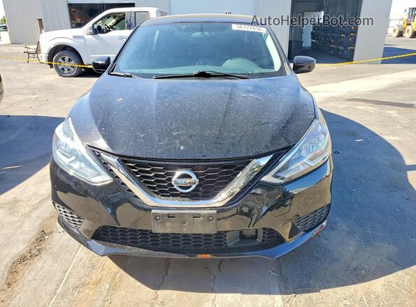 3N1AB7AP7JY258173 2018 NISSAN SENTRA Черный Вид спереди