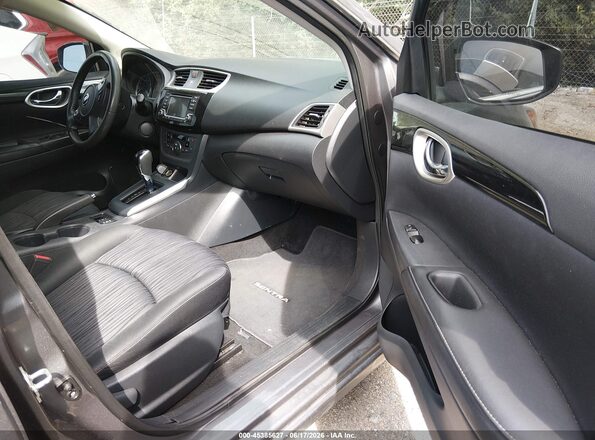 3N1AB7AP7JY270257 2018 NISSAN SENTRA Gray წინა სალონის ხედი