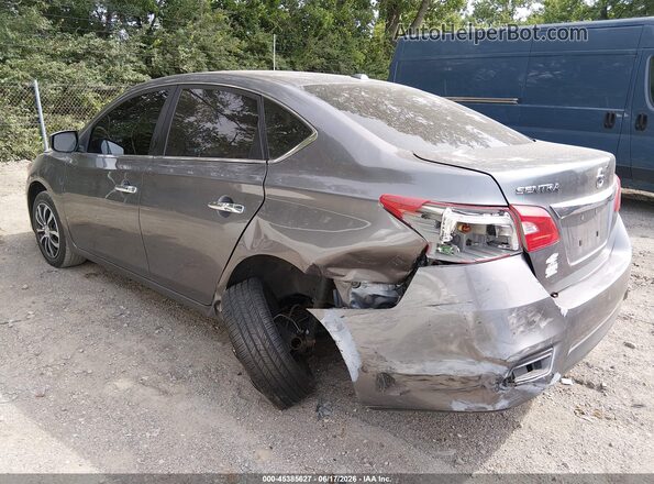 3N1AB7AP7JY270257 2018 NISSAN SENTRA Gray უკანა მარცხენა