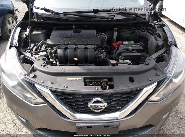 3N1AB7AP7JY270257 2018 NISSAN SENTRA Gray უკანა ხედი