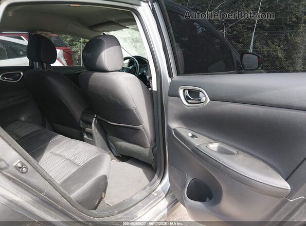 3N1AB7AP7JY270257 2018 NISSAN SENTRA Gray VIN კოდის სტიკერის ხედი