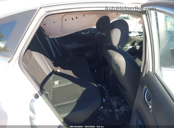 3N1AB7AP7JY277029 2018 NISSAN SENTRA Silver VIN sticker view