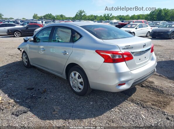 3N1AB7AP7JY277029 2018 NISSAN SENTRA Silver Rear left