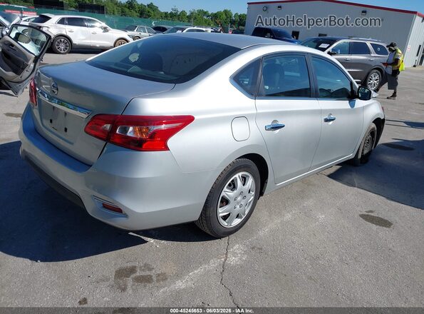 3N1AB7AP7JY277029 2018 NISSAN SENTRA Silver Rear right