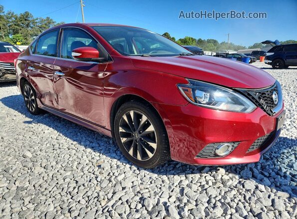 3N1AB7AP7JY278469 2018 NISSAN SENTRA Red Front right