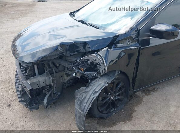 3N1AB7AP7JY279086 2018 NISSAN SENTRA Black Вид спереду