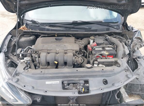 3N1AB7AP7JY279086 2018 NISSAN SENTRA Black Вид ззаду