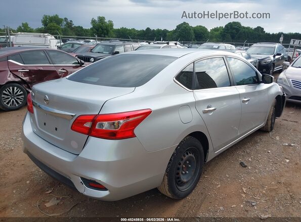 3N1AB7AP7JY281775 2018 NISSAN SENTRA Silver Задня права чверть