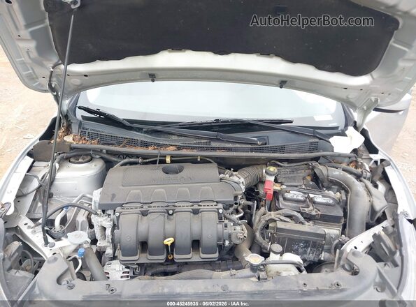 3N1AB7AP7JY281775 2018 NISSAN SENTRA Silver Вид ззаду