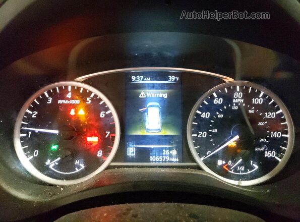 3N1AB7AP7JY295188 2018 NISSAN SENTRA Blue Widok zestawu wskaźników