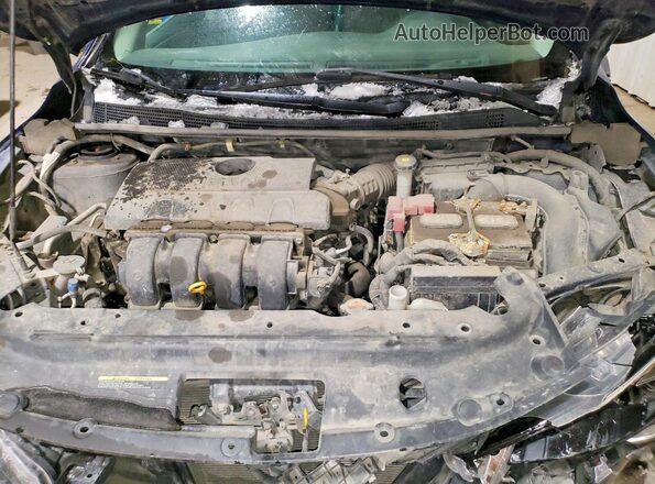 3N1AB7AP7JY295188 2018 NISSAN SENTRA Blue Widok wnętrza z tyłu