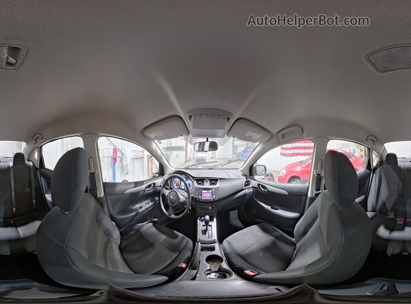 3N1AB7AP7JY295188 2018 NISSAN SENTRA Blue Widok naklejki z numerem VIN