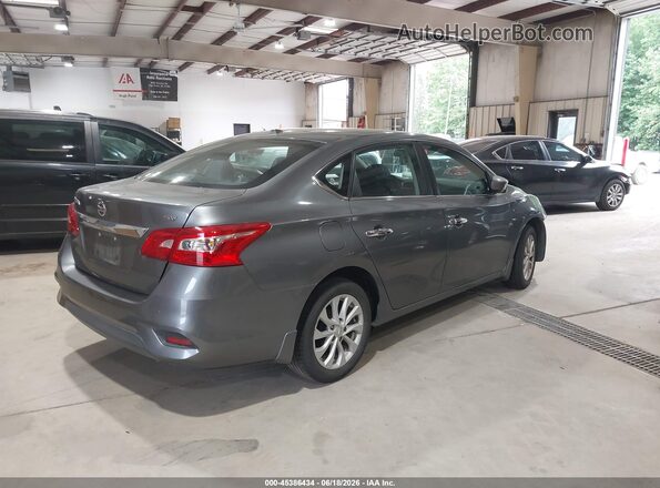 3N1AB7AP7JY298172 2018 NISSAN SENTRA Gray Tył prawy
