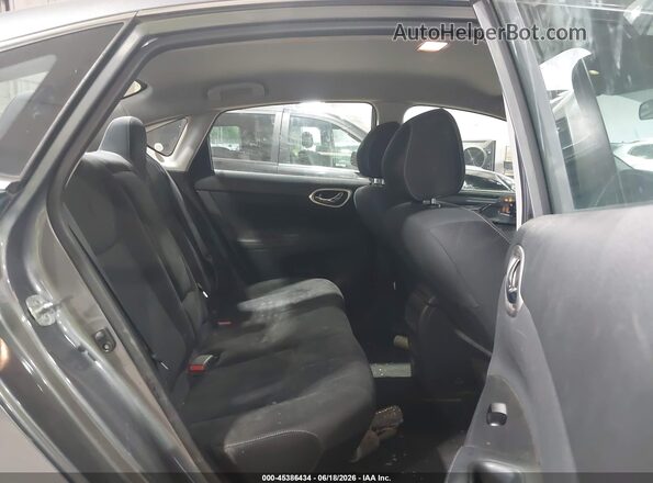 3N1AB7AP7JY298172 2018 NISSAN SENTRA Gray Widok naklejki z numerem VIN