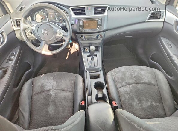 3N1AB7AP7JY310532 2018 NISSAN SENTRA Black Առջևի վահանակի տեսք