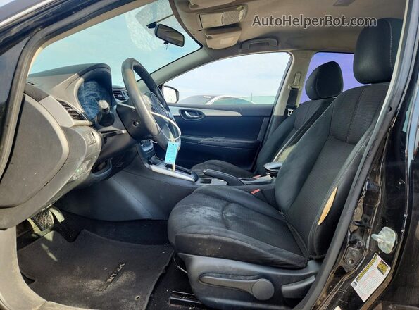 3N1AB7AP7JY310532 2018 NISSAN SENTRA Black Սալոնի դիմացի տեսք
