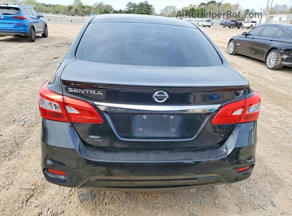 3N1AB7AP7JY316248 2018 NISSAN SENTRA Black Widok z tyłu