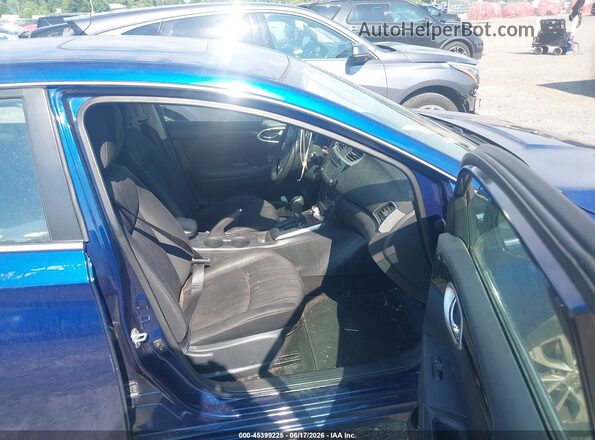 3N1AB7AP7JY339240 2018 NISSAN SENTRA Blue წინა სალონის ხედი