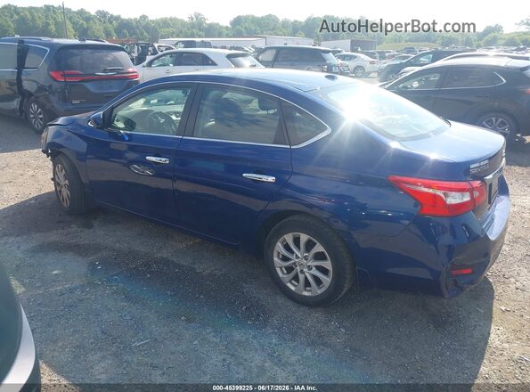 3N1AB7AP7JY339240 2018 NISSAN SENTRA Blue უკანა მარცხენა
