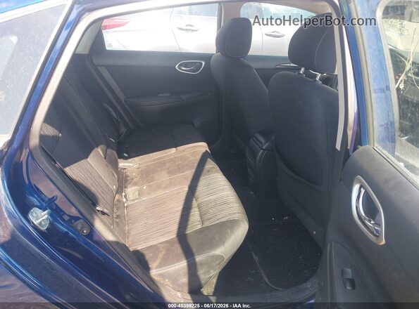 3N1AB7AP7JY339240 2018 NISSAN SENTRA Blue VIN კოდის სტიკერის ხედი