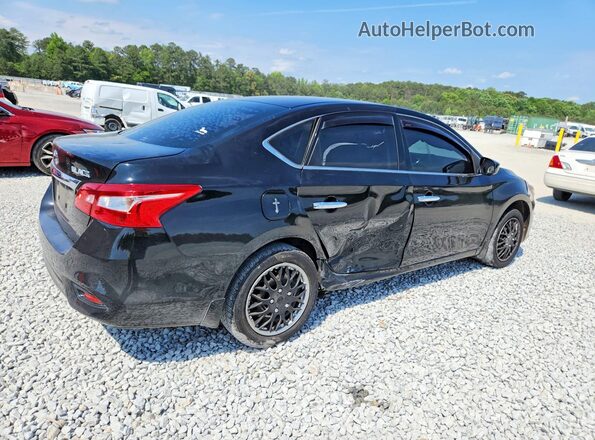 3N1AB7AP7JY339285 2018 NISSAN SENTRA Black უკანა მარჯვენა