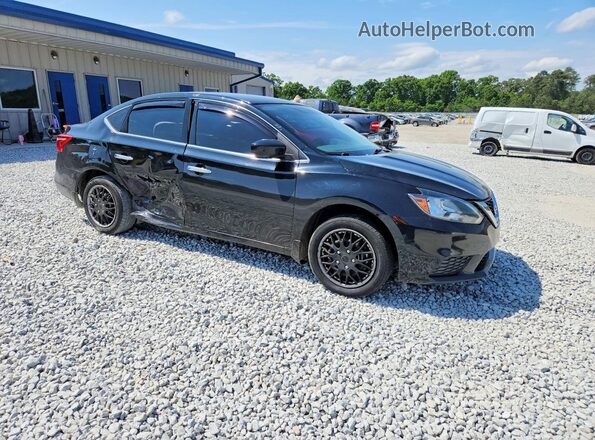 3N1AB7AP7JY339285 2018 NISSAN SENTRA Black წინა მარჯვენა