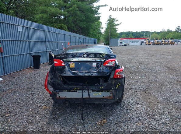 3N1AB7AP7JY347824 2018 NISSAN SENTRA Black Вид спереду