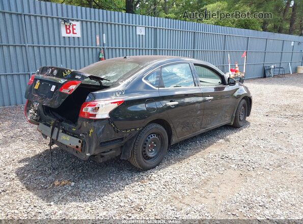 3N1AB7AP7JY347824 2018 NISSAN SENTRA Black Задня права чверть