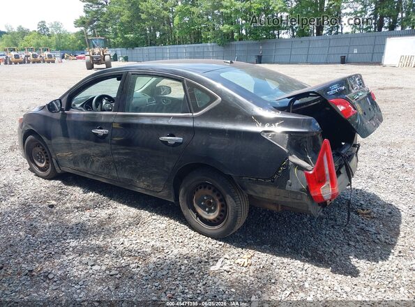 3N1AB7AP7JY347824 2018 NISSAN SENTRA Black Задня ліва чверть