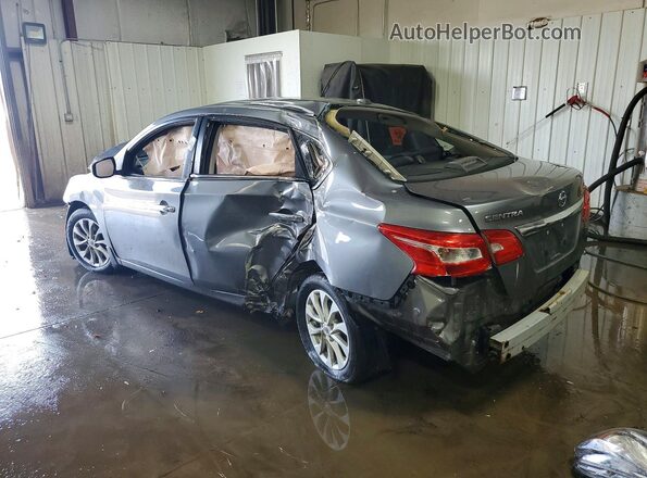 3N1AB7AP7KL605709 2019 NISSAN SENTRA Gray Rear left