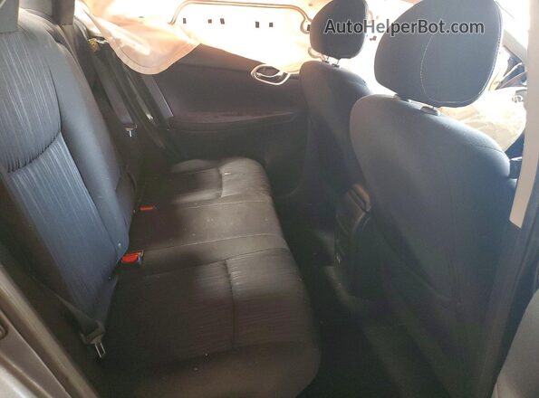 3N1AB7AP7KL605709 2019 NISSAN SENTRA Gray Rear seats view