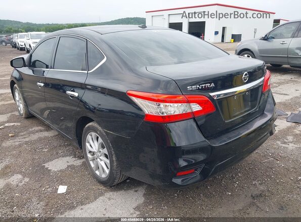 3N1AB7AP7KL614765 2019 NISSAN SENTRA Black Задня ліва чверть