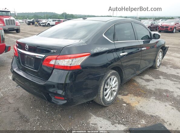 3N1AB7AP7KL614765 2019 NISSAN SENTRA Black Задня права чверть