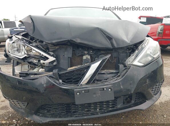 3N1AB7AP7KL614765 2019 NISSAN SENTRA Black Вид спереду