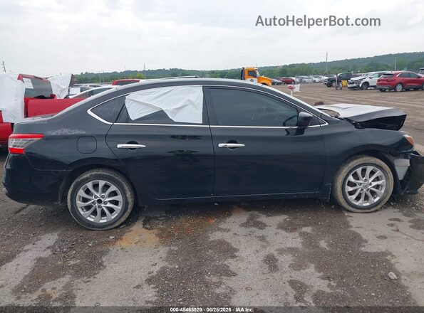 3N1AB7AP7KL614765 2019 NISSAN SENTRA Black Вид задньої частини салону