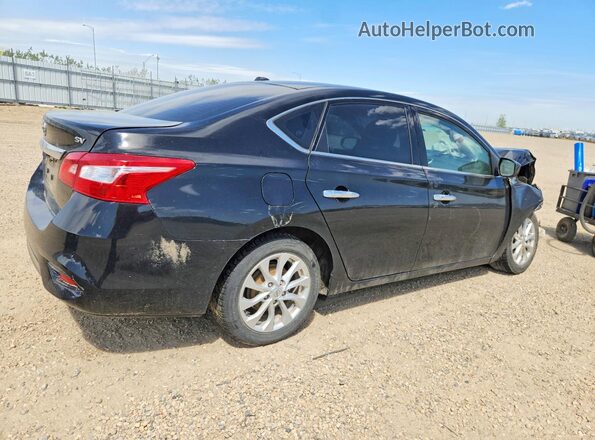 3N1AB7AP7KY215518 2019 NISSAN SENTRA Black Rear right