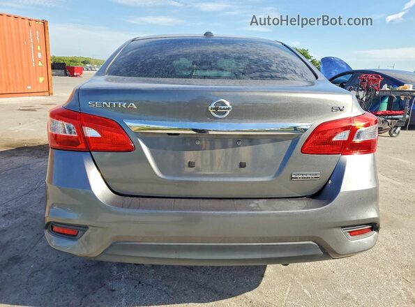 3N1AB7AP7KY223750 2019 NISSAN SENTRA Gray 