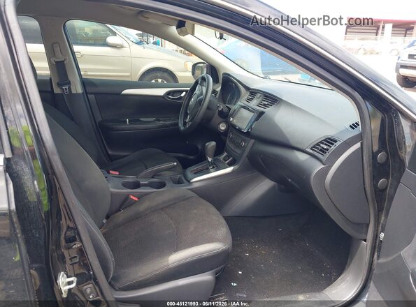 3N1AB7AP7KY249099 2019 NISSAN SENTRA Black Front interior view