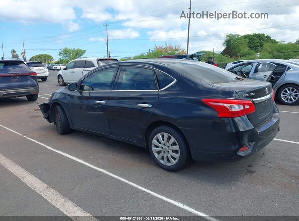 3N1AB7AP7KY249099 2019 NISSAN SENTRA Black Rear left