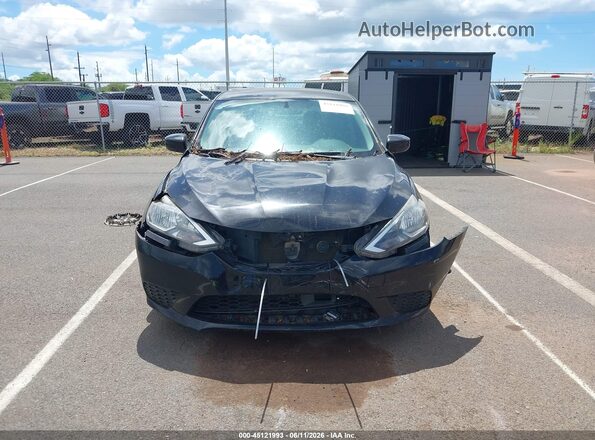 3N1AB7AP7KY249099 2019 NISSAN SENTRA Black Dashboard view