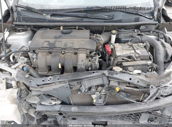 3N1AB7AP7KY267134 2019 NISSAN SENTRA Серебряный Вид сзади