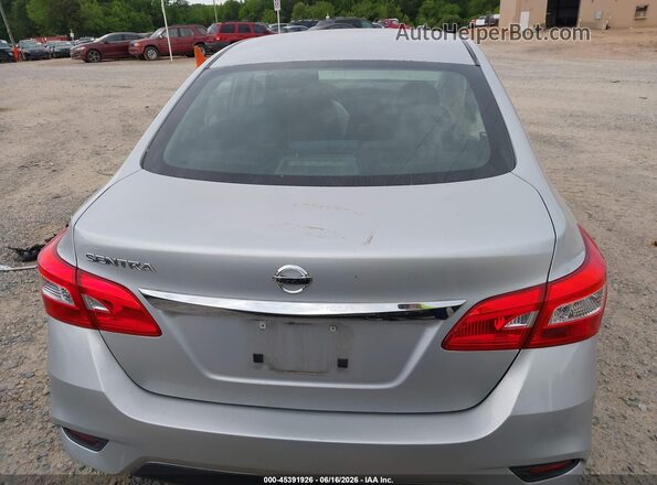 3N1AB7AP7KY267134 2019 NISSAN SENTRA Серебряный 