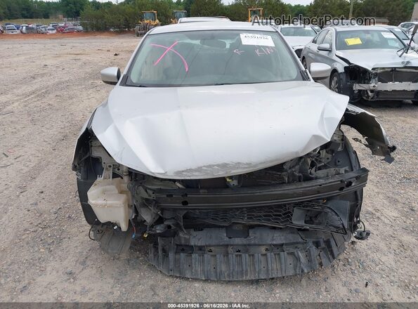 3N1AB7AP7KY267134 2019 NISSAN SENTRA Серебряный Вид щитка приборов