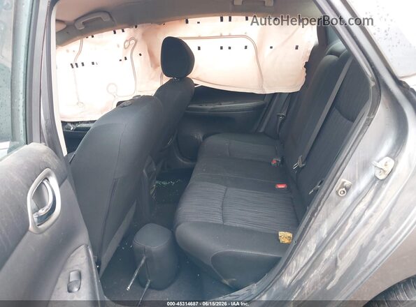 3N1AB7AP7KY285908 2019 NISSAN SENTRA Gray Vista de la etiqueta del VIN