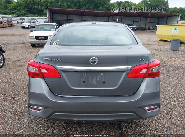 3N1AB7AP7KY285908 2019 NISSAN SENTRA Gray 