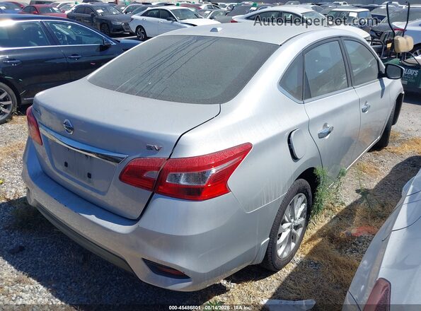 3N1AB7AP7KY286136 2019 NISSAN SENTRA Gray Tył prawy
