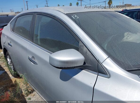 3N1AB7AP7KY286136 2019 NISSAN SENTRA Gray Widok zestawu wskaźników